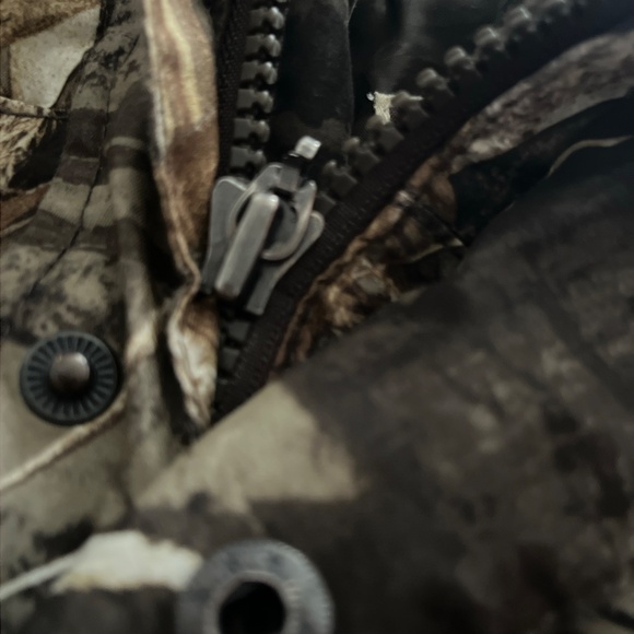 Drake Waterfowl Refuge Jacket Mens Small Realtree Max 5 Magnattach Camo Hunting - Picture 10 of 11